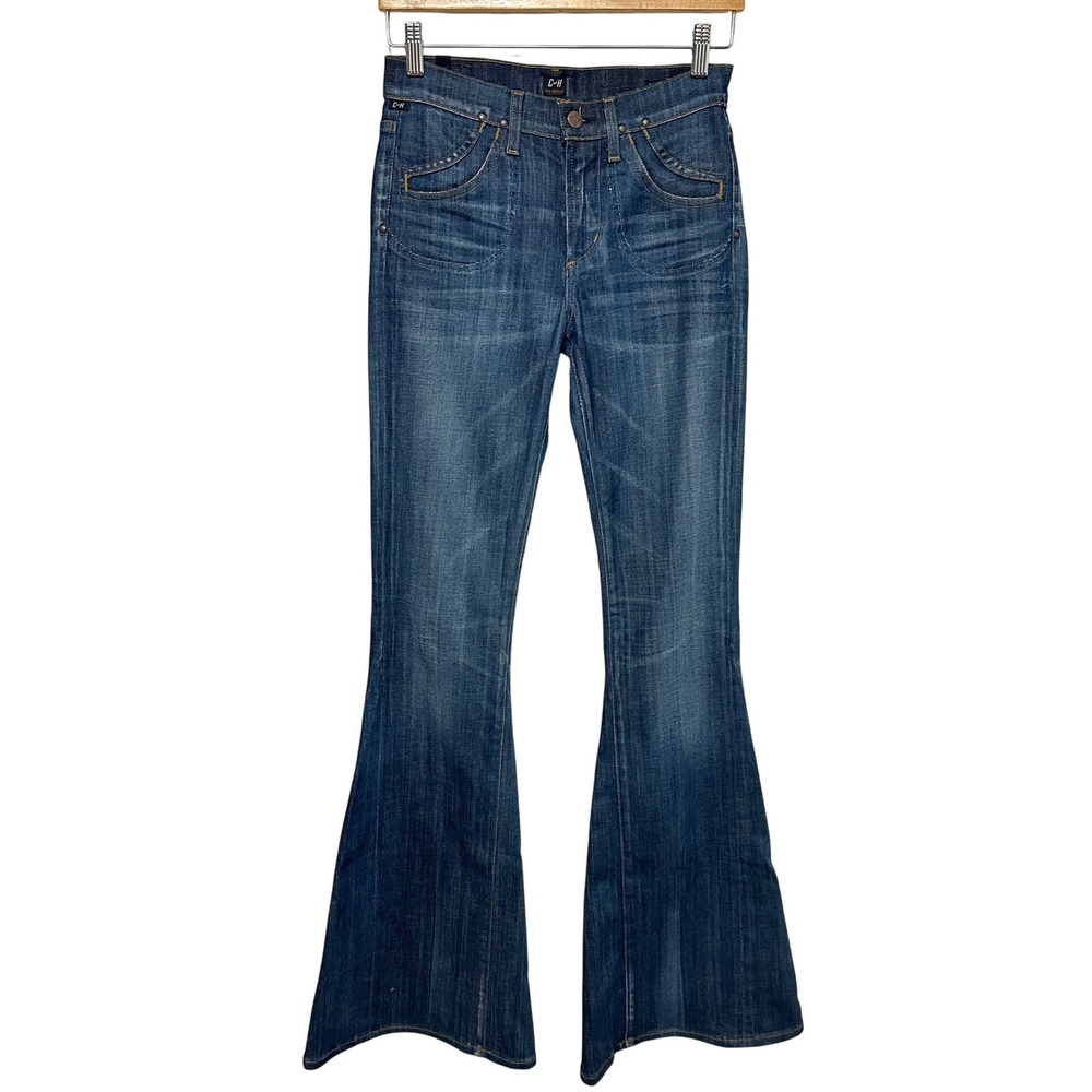 Citizens of Humanity Angie Super Flare Jeans Womens 26 Blue Denim Retro Boho Y2K